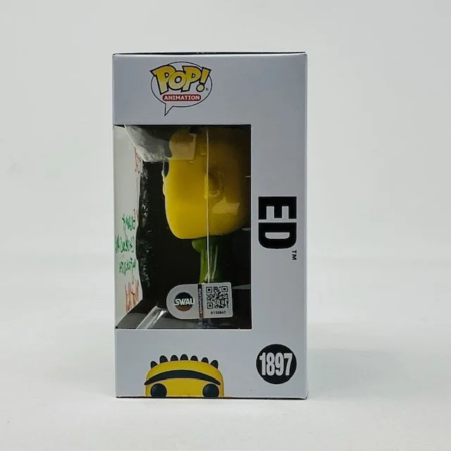 Matt Hill Autographed Cartoon TV Voice Actor Ed, Edd N Eddy Funko Pop #1897 SWAU, изображение 5