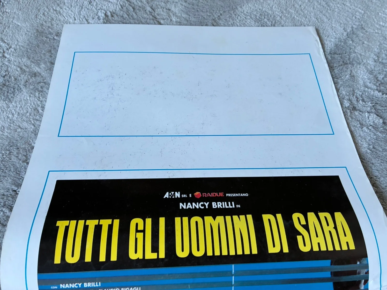 Original Vintage Italian Adult Film Poster - tutti gli uomini di sara, изображение 4