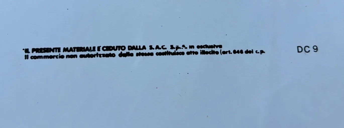 Original Vintage Italian Adult Film Poster - tutti gli uomini di sara, изображение 5