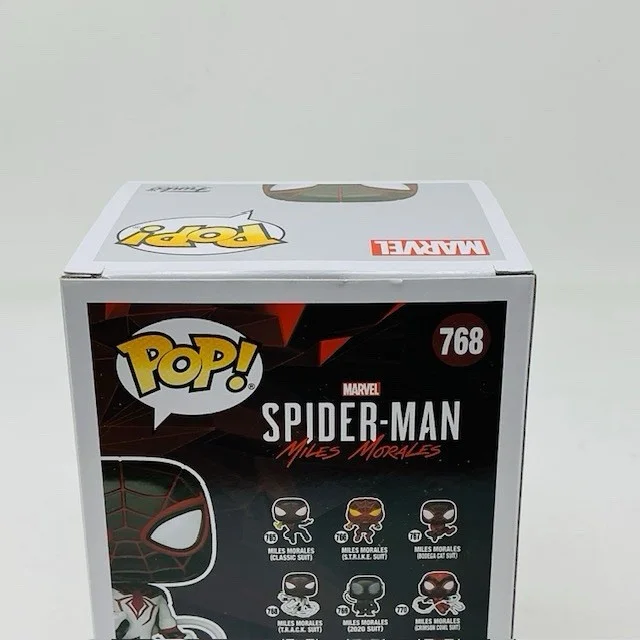 Ogie Banks Autographed Miles Morales Marvel Spider-Man Funko Pop #768 JSA, image 5