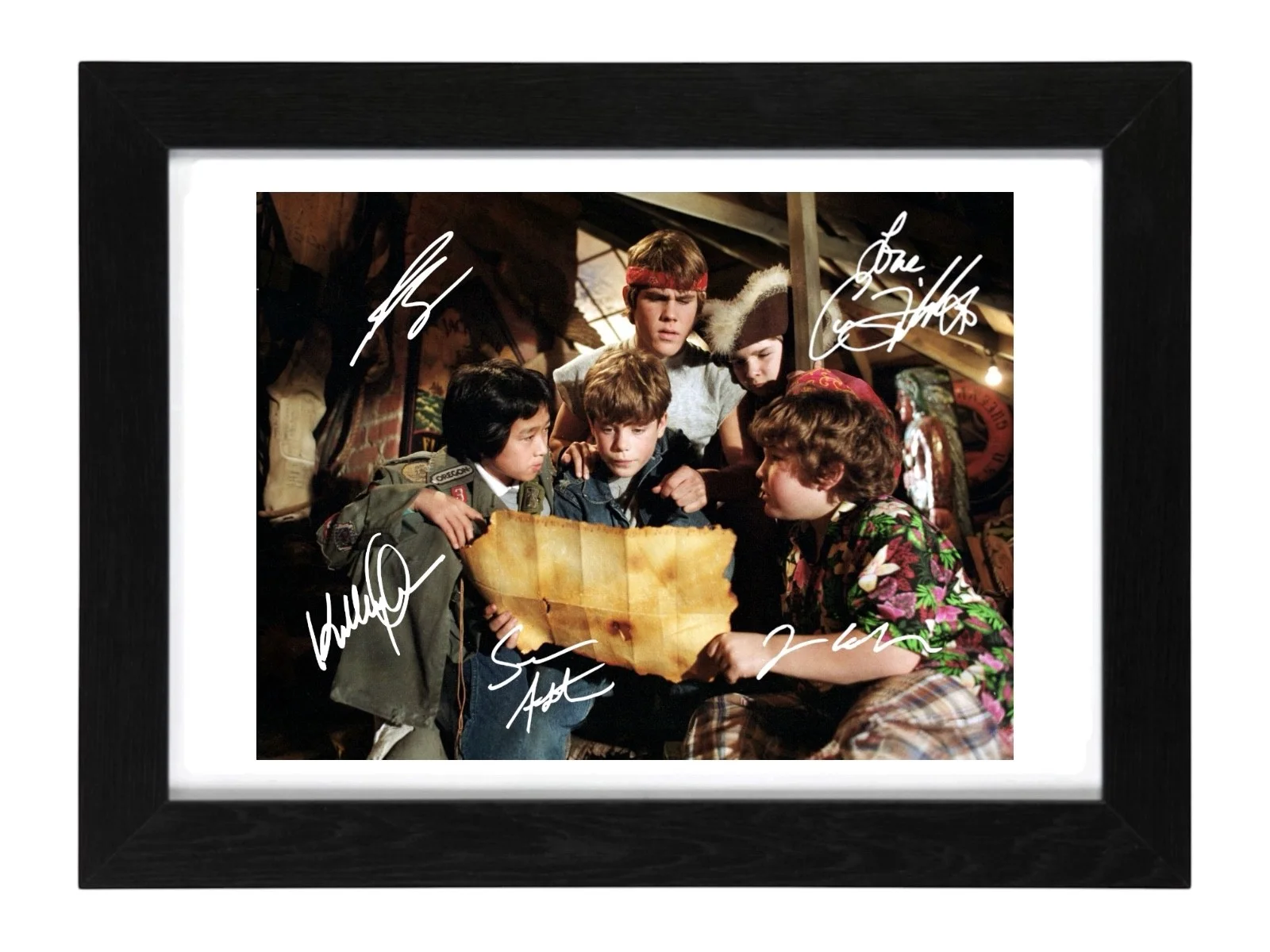 Astin, Cohen, Feldman, Quan, Brolin Signed Autograph PHOTO Pre Print / Framed, изображение 3