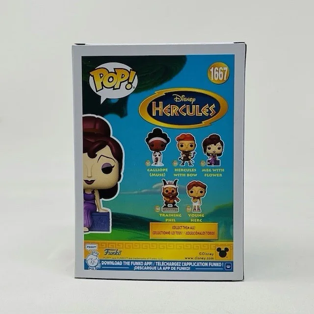 Susan Egan Autographed Meg With Flower Disney Hercules Funko Pop #1667 OCCM, image 4