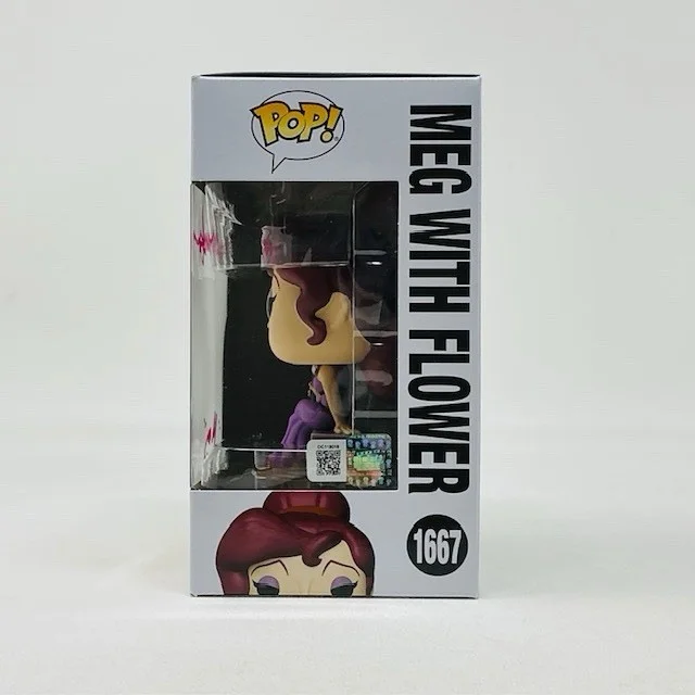 Susan Egan Autographed Meg With Flower Disney Hercules Funko Pop #1667 OCCM, image 5