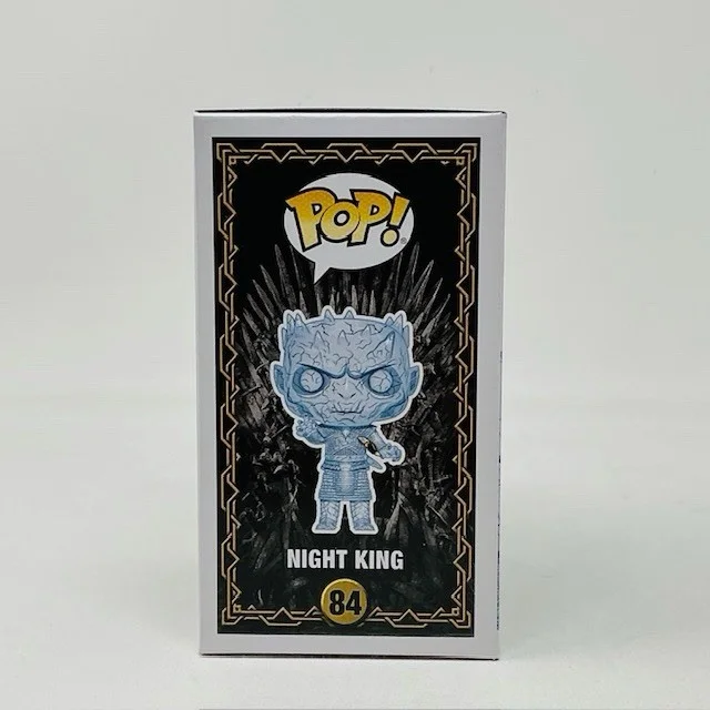 Richard Brake Autographed Night King HBO Game Of Thrones Funko Pop #84 OCCM, image 3