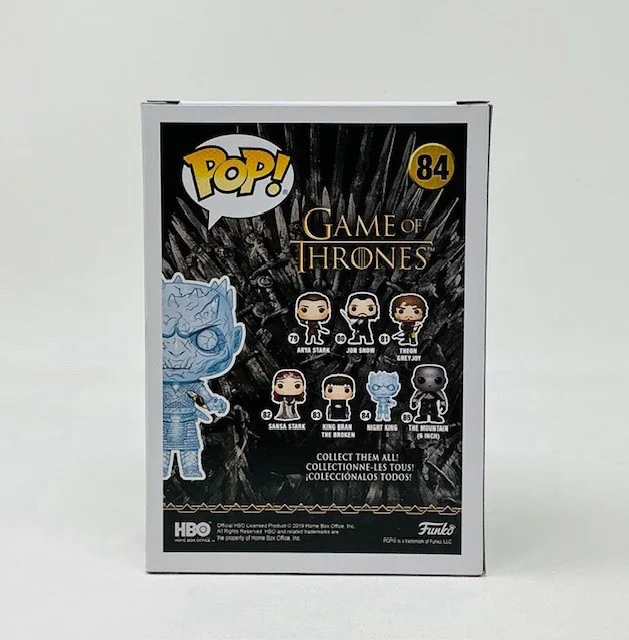 Richard Brake Autographed Night King HBO Game Of Thrones Funko Pop #84 OCCM, image 4