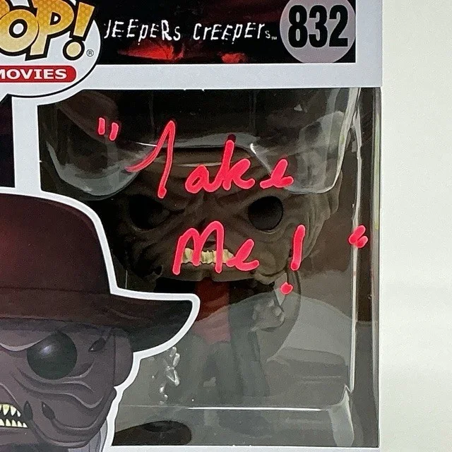Gina Philips Autographed Horror Movie Jenner Jeepers Creepers Funko Pop SWAU, изображение 2