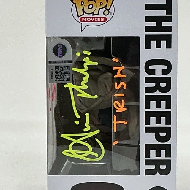 Gina Philips Autographed Horror Movie Jenner Jeepers Creepers Funko Pop SWAU, изображение 3