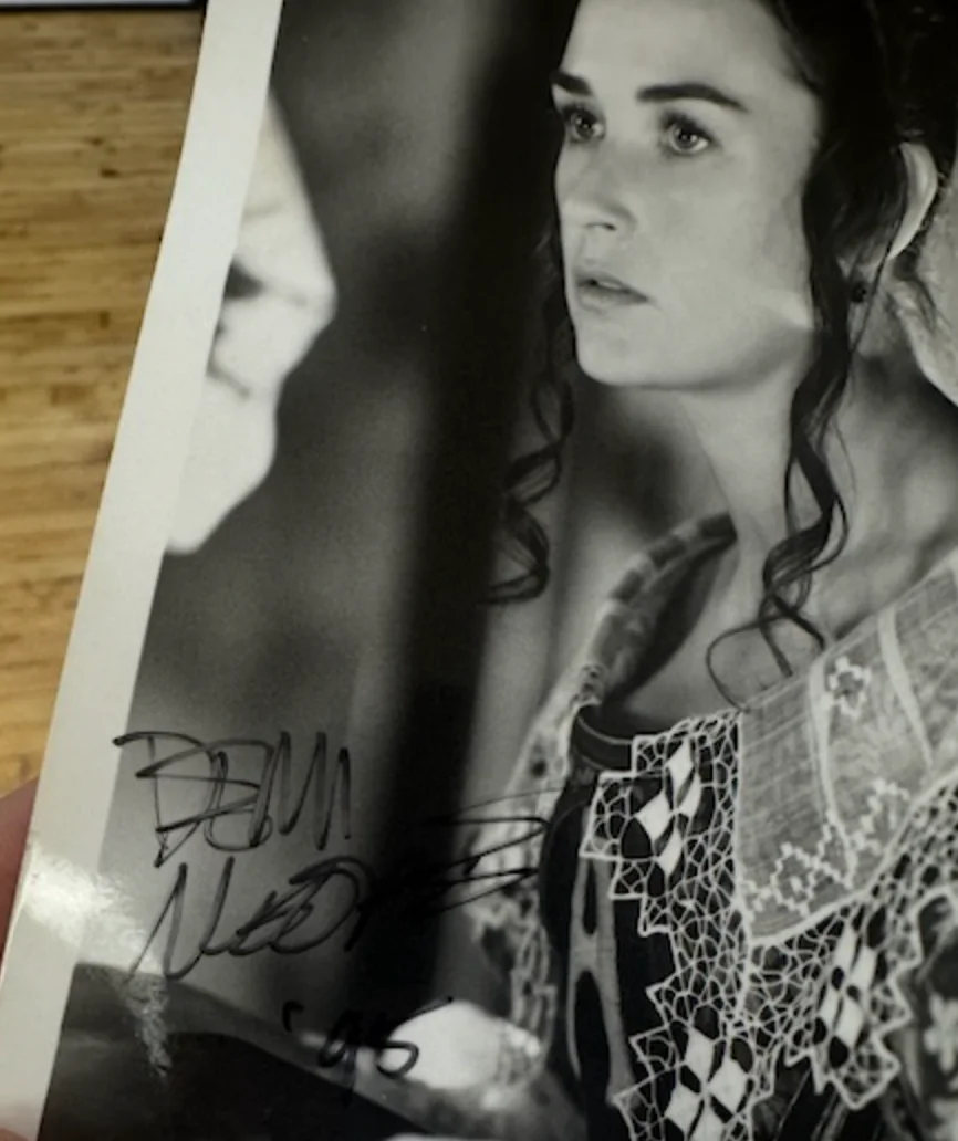 Demi Moore signed Photo 1995 The Scarlett Letter 5x7”, image 2