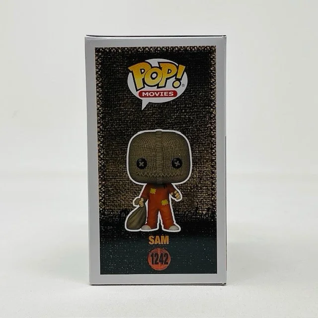 Quinn Lord Autographed Horror Movie Sam Trick ‘R Treat Funko Pop #1242 OCCM, изображение 3