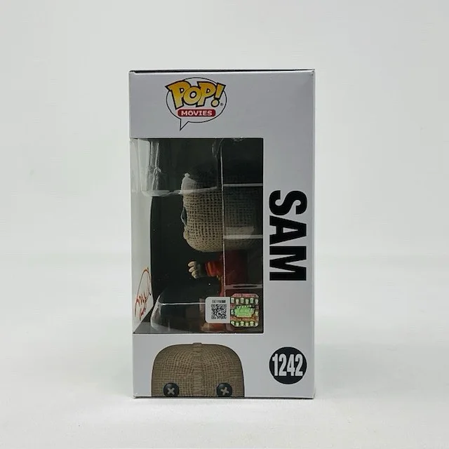 Quinn Lord Autographed Horror Movie Sam Trick ‘R Treat Funko Pop #1242 OCCM, изображение 5