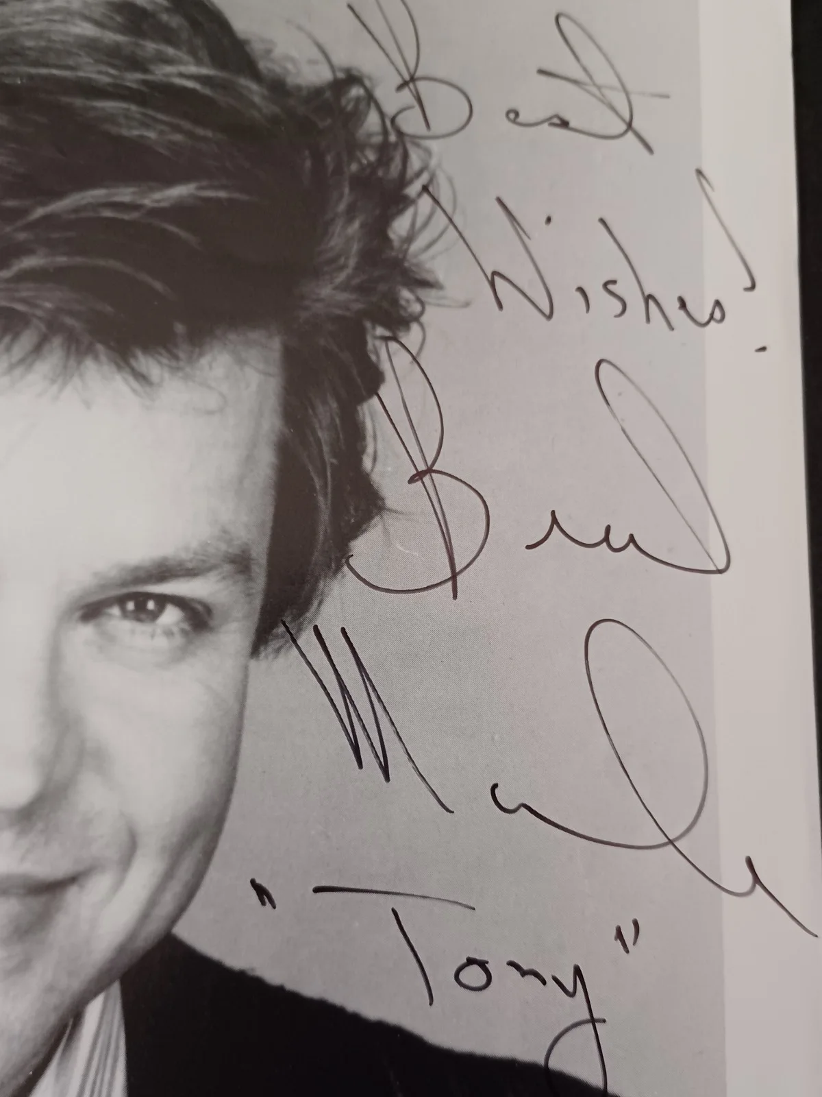 Brad Maule Signed 8.5" x 11" Photo - General Hospital, 7th Heaven, image 2