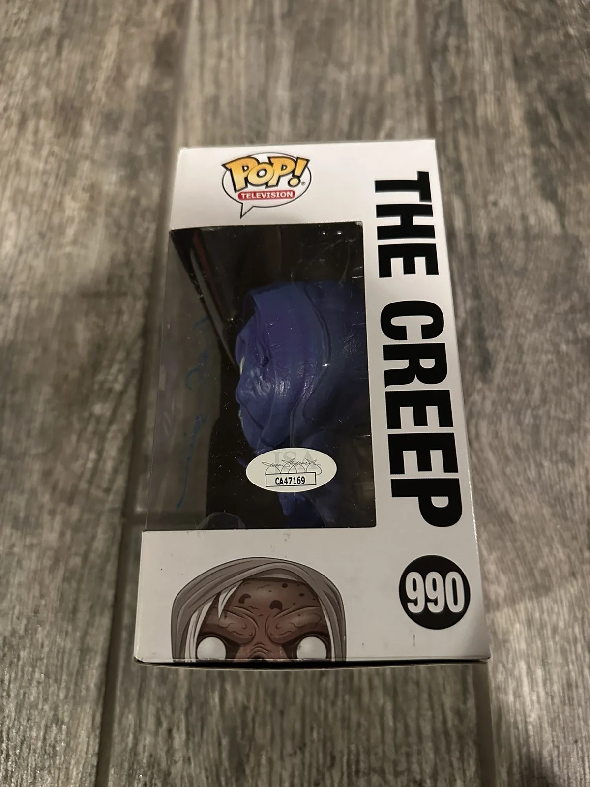 TOM SAVINI SIGNED THE CREEP CREEPSHOW FUNKO POP JSA COA AUTOGRAPHED, изображение 4