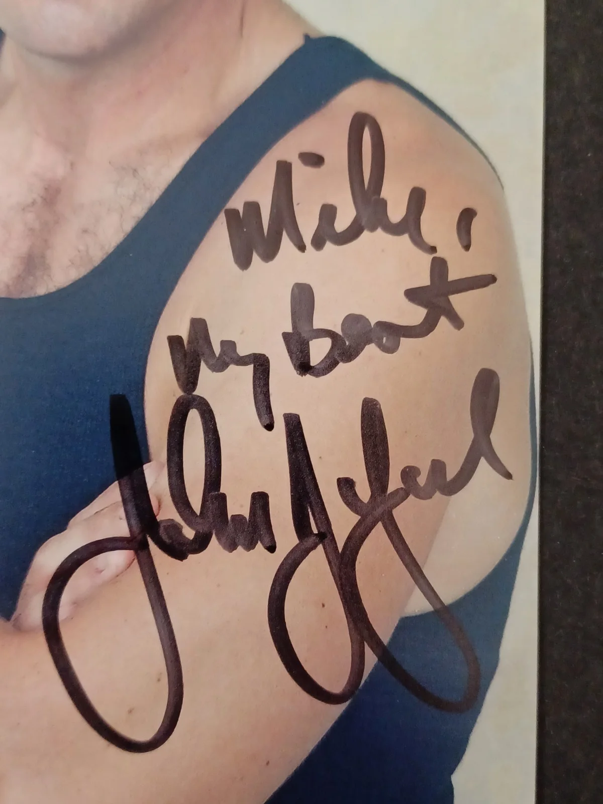 John J. York Signed 4x6 Photo - General Hospital, Werewolf - A, изображение 2