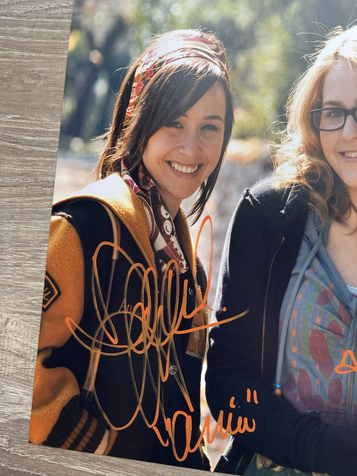 Scout Taylor Compton Danielle Harris Kristina Klebe Signed Halloween 11x14 Photo, изображение 3