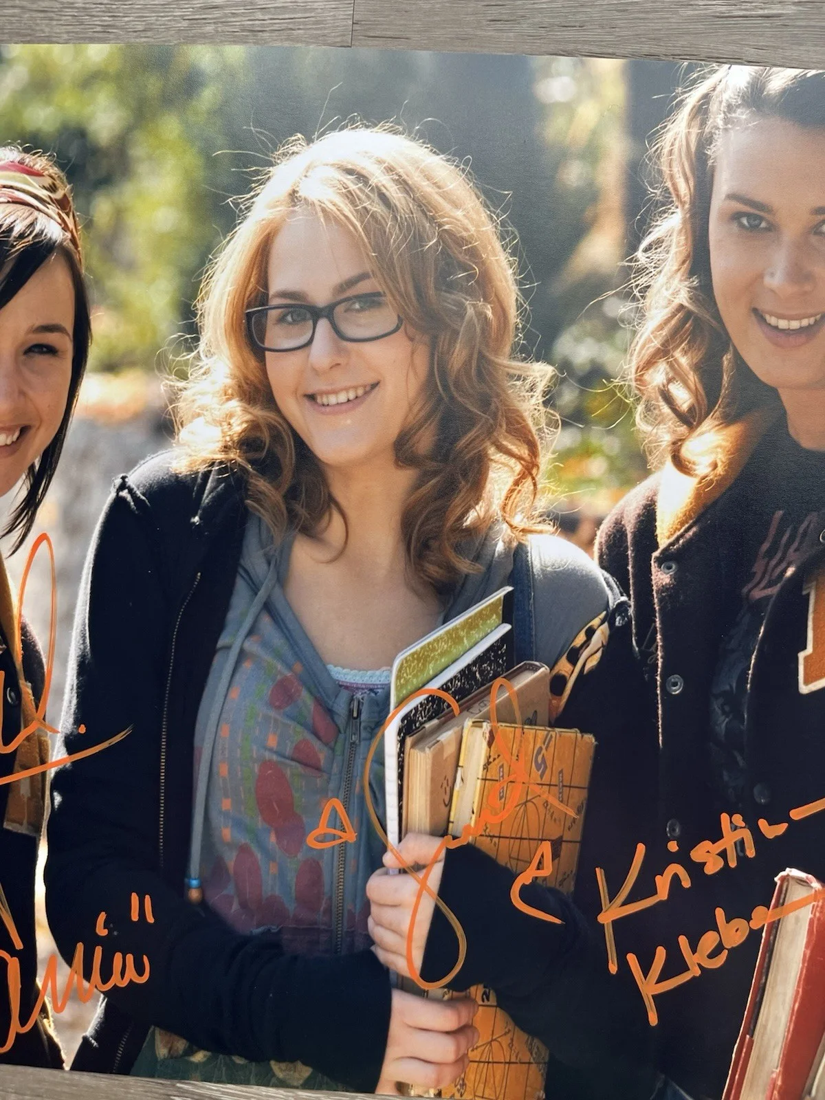 Scout Taylor Compton Danielle Harris Kristina Klebe Signed Halloween 11x14 Photo, изображение 4