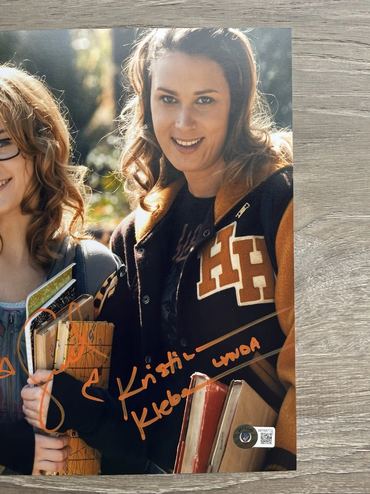 Scout Taylor Compton Danielle Harris Kristina Klebe Signed Halloween 11x14 Photo, изображение 5