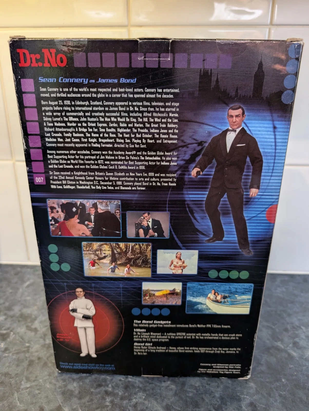 2002 Sideshow 12” 1/6 Figure JAMES BOND 007 - THUNDERBALL SEAN CONNERY, image 2