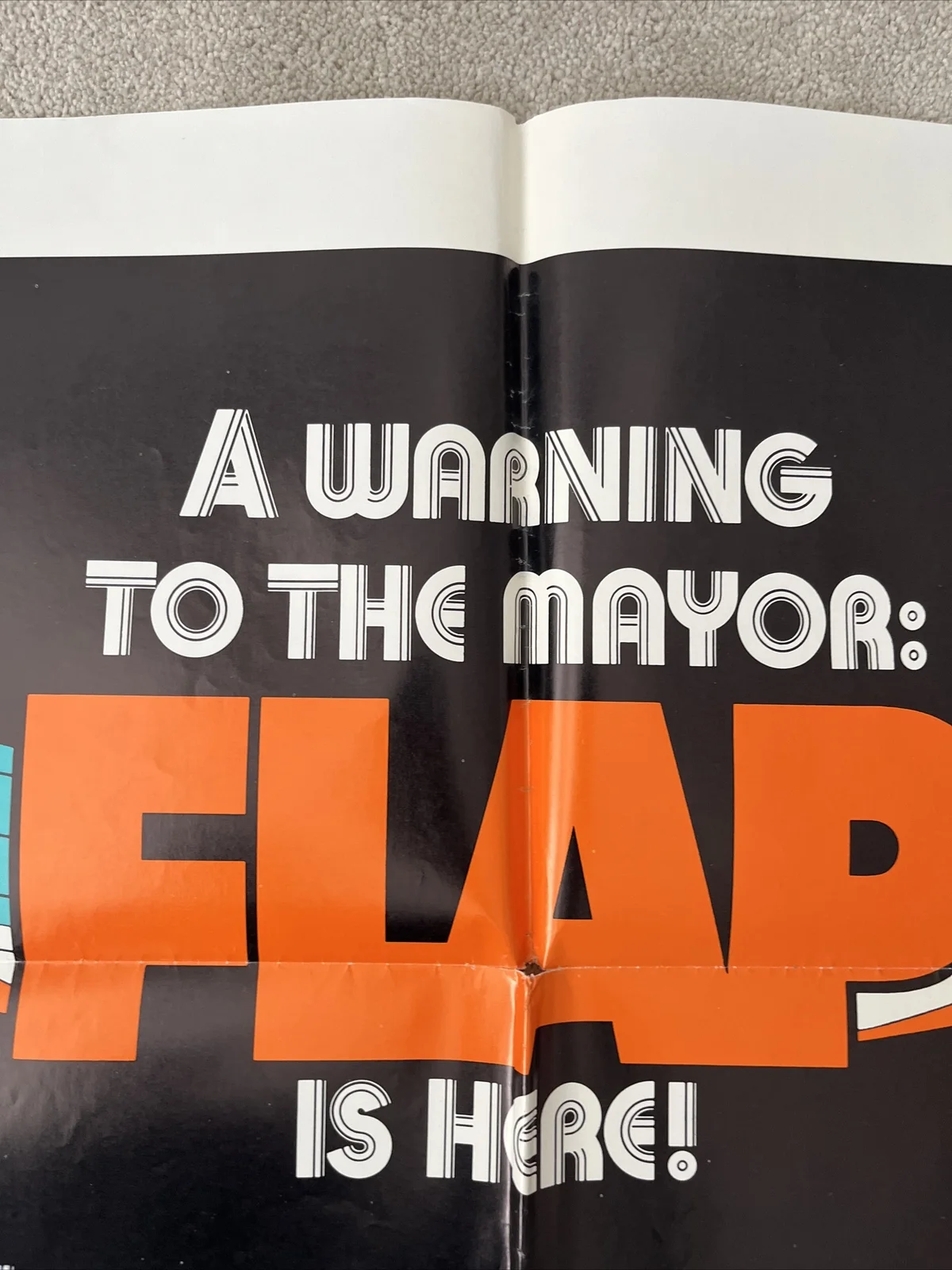 Flap (1970) Original US One Sheet Movie Poster, image 3