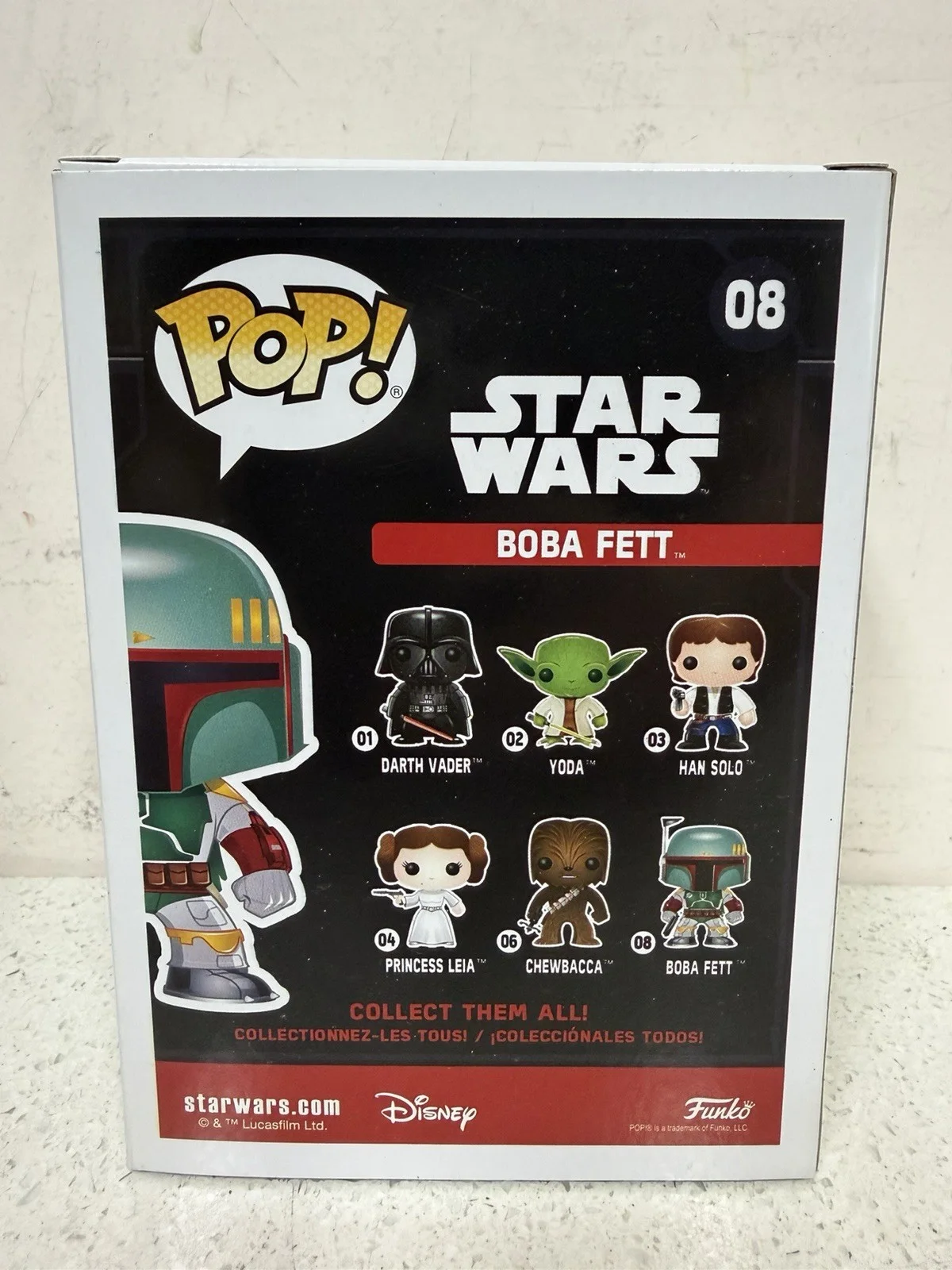 Daniel Logan — Funko Pop! Star Wars - Boba Fett #8 Signed By Daniel Logan Autograph BAM COA, image 2