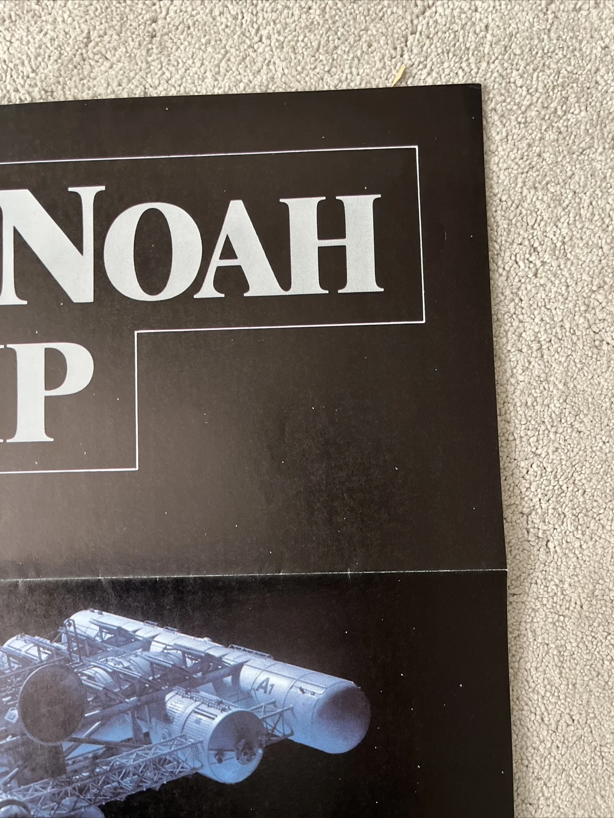 The Noah's Ark Principle (1984) Original German A1 Movie Poster, изображение 4