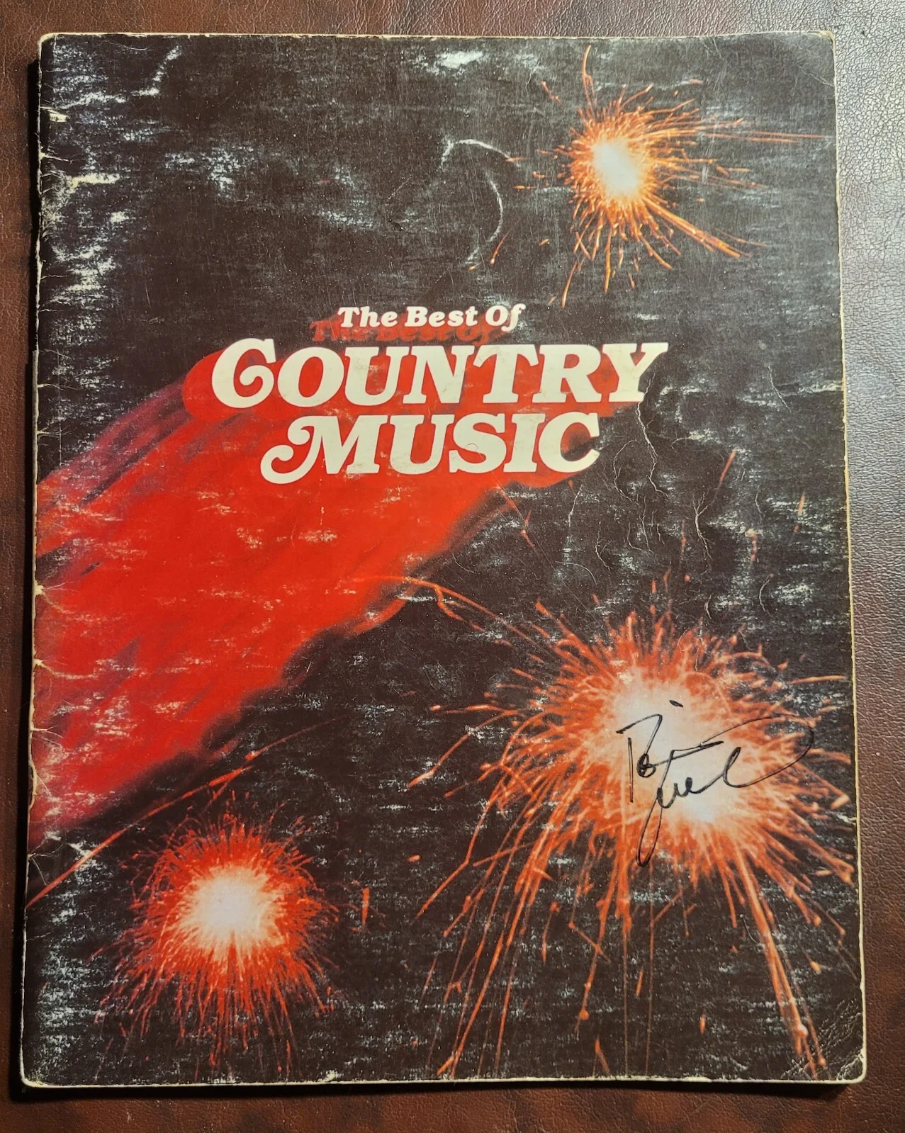 Rare 1980 Country Music Book w/ 42 Autographs Reba McEntire + Haggard, изображение 3