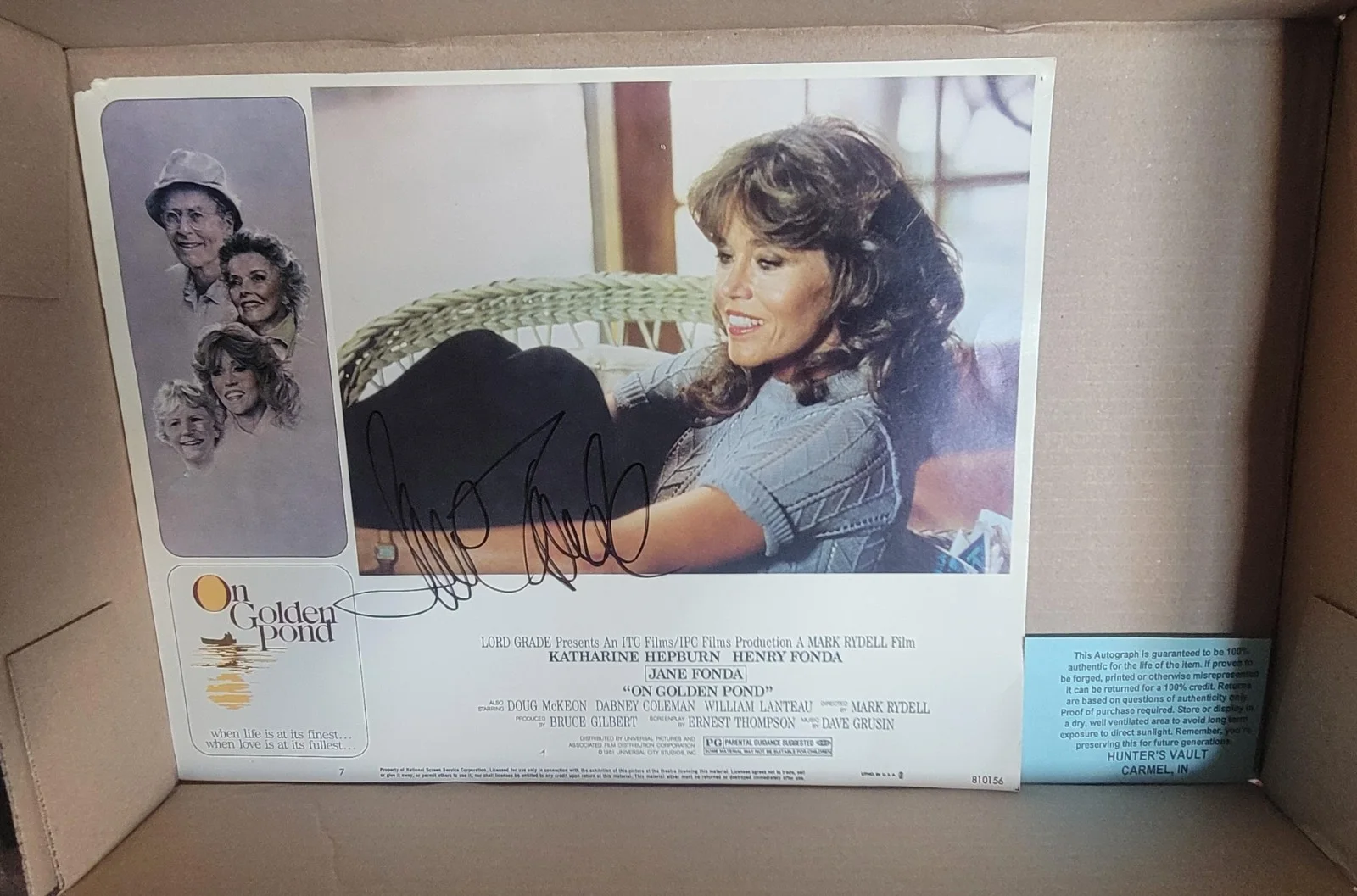 autograph various sizes from Jane Fonda movies, image 3