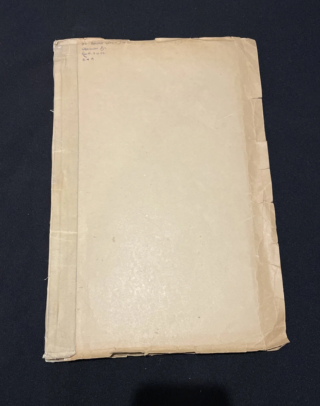 ORIGINAL The Green Scarf (1954) Film Script Screenplay Michael Redgrave Prop Old, изображение 2