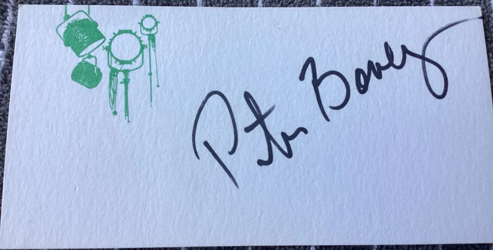 Peter Bonerz — Actor PETER BONERZ Personally Autographed Signed MOVIE THEATER Card FreeShip