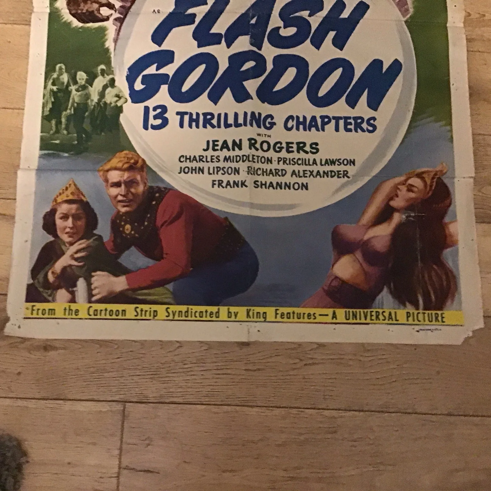 Original FLASH GORDON'S 13 Thrilling chapters with Buster Crabbe from1940/50, image 3
