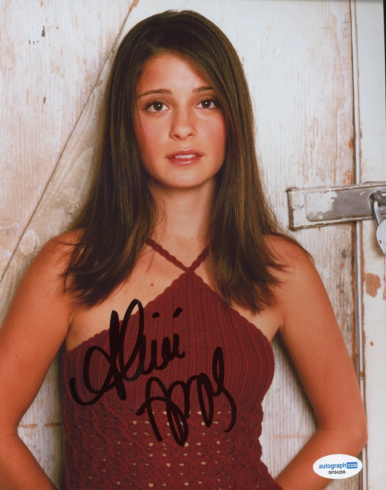 Shiri Appleby — Shiri Appleby Signed Autographed ROSWELL 8x10 Photo EXACT Proof ACOA B UnReal, image 2
