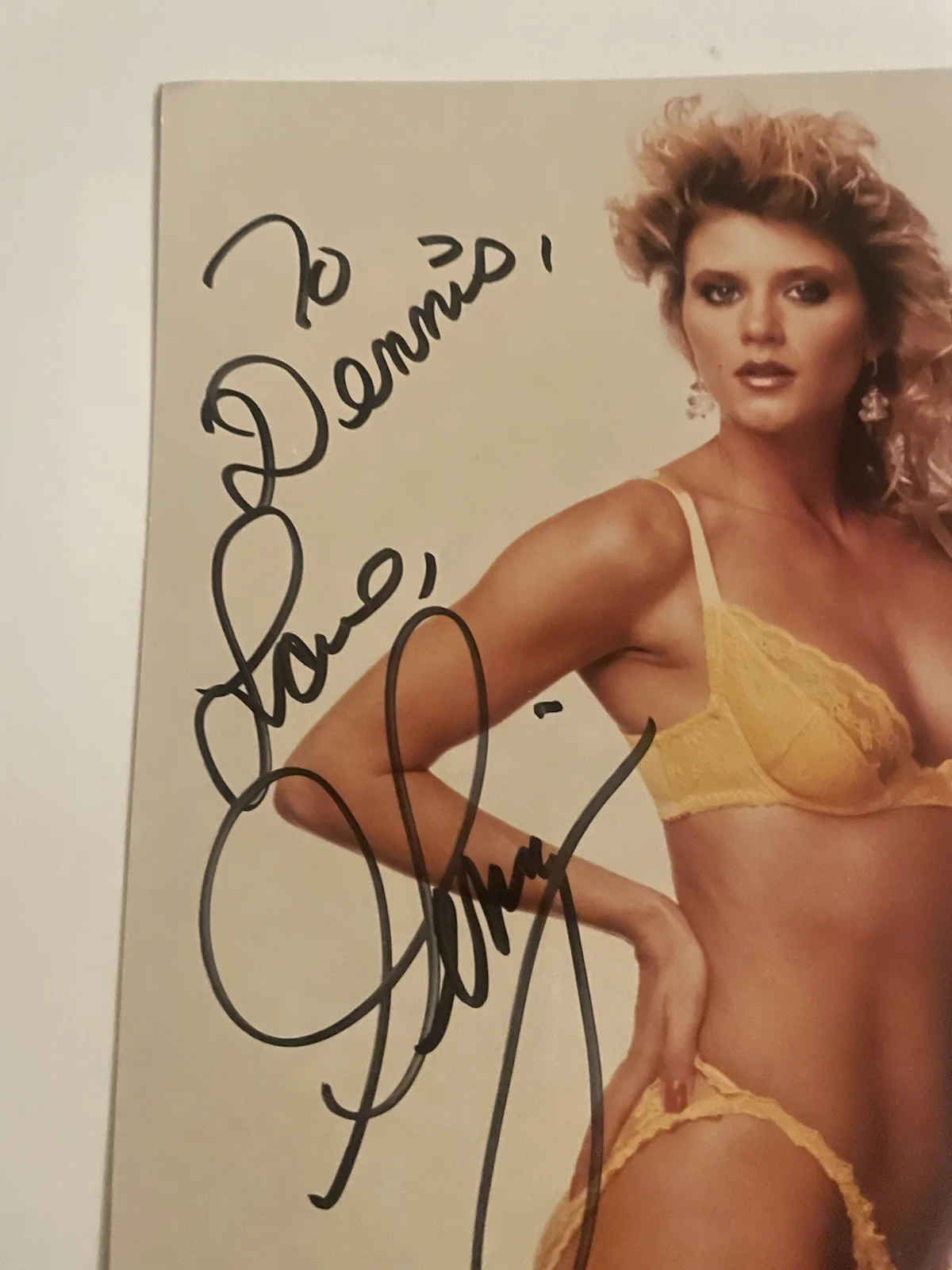 Ginger Lynn — Ginger Lynn Adult Actress Signed Photo 8” X 10”, image 2