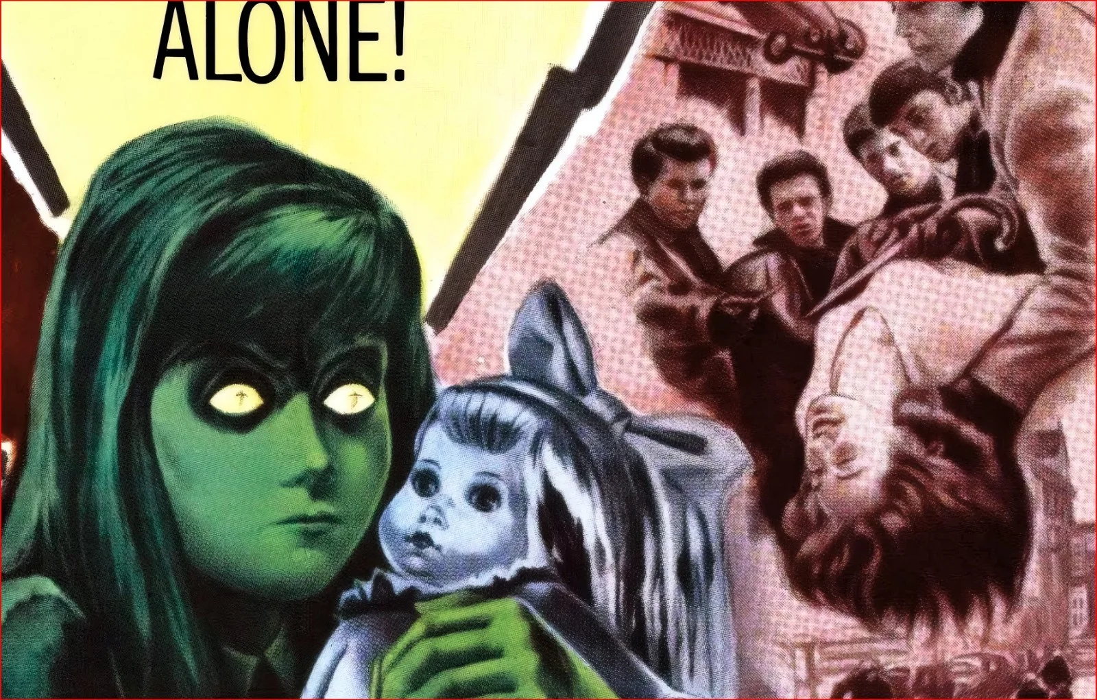 The Damned - 1961 Horror Sci-Fi Restored 27.2" x 41" US One Sheet, image 5