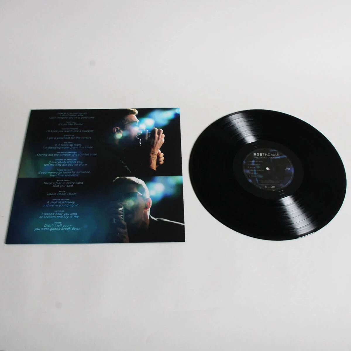 Rob Thomas Signed Record Album - COA JSA, image 3
