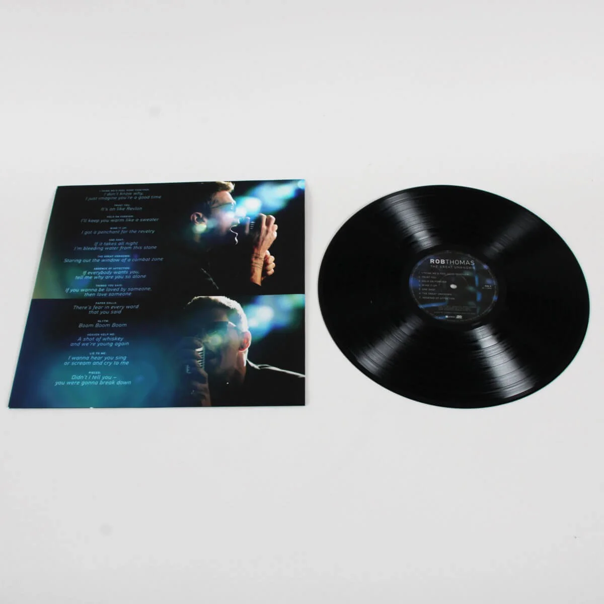 Rob Thomas Signed Record Album - COA JSA, image 3