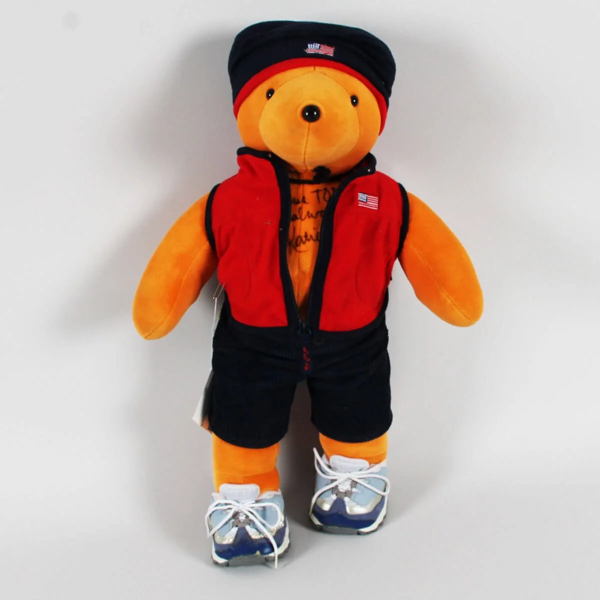 Katie Couric Signed Teddy Bear - COA JSA, image 4