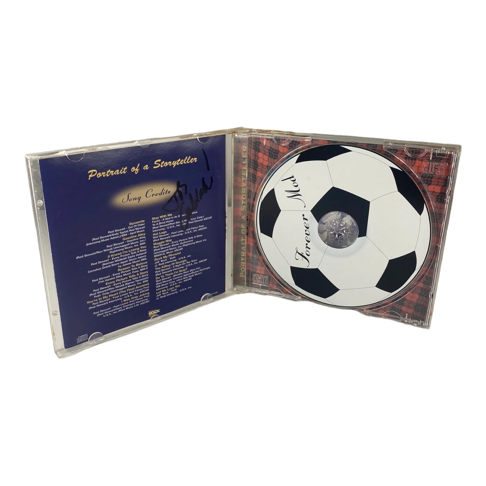 Signed Autographed Forever Mod Portrait Of A Storyteller - 1998 CD Fast Shipping, image 2