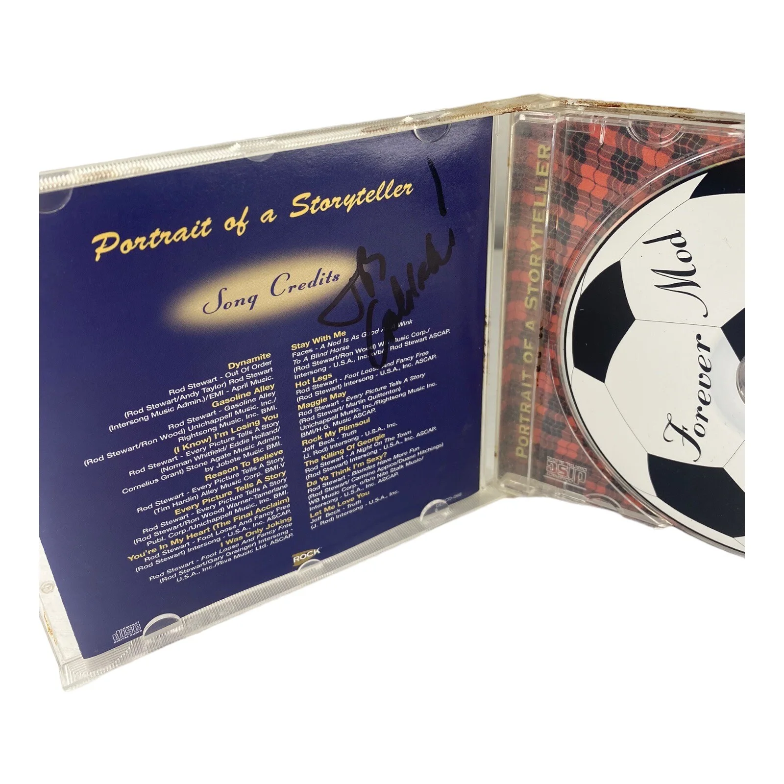 Signed Autographed Forever Mod Portrait Of A Storyteller - 1998 CD Fast Shipping, image 3