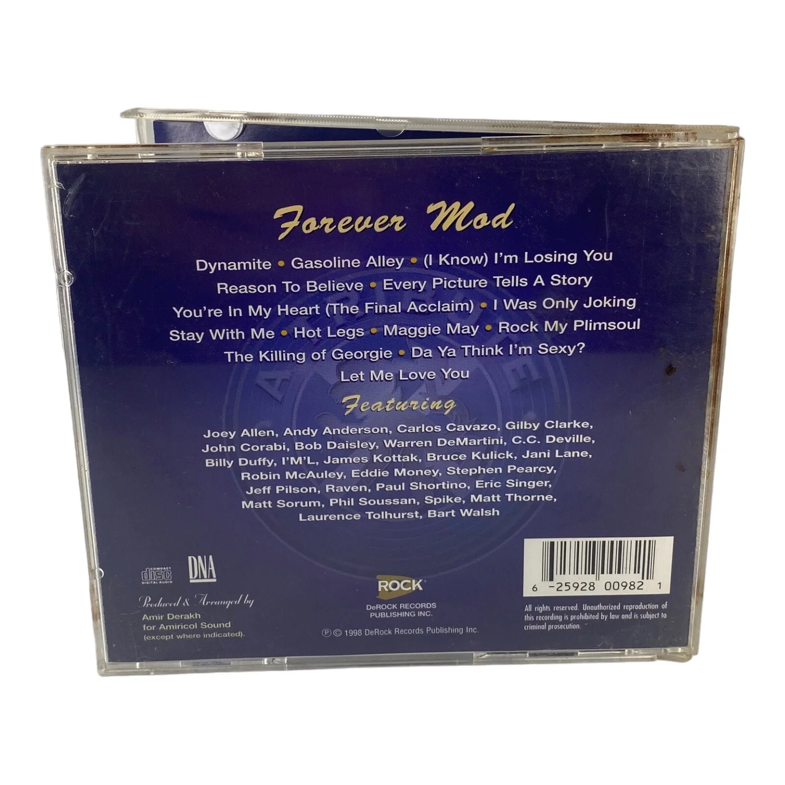 Signed Autographed Forever Mod Portrait Of A Storyteller - 1998 CD Fast Shipping, image 4