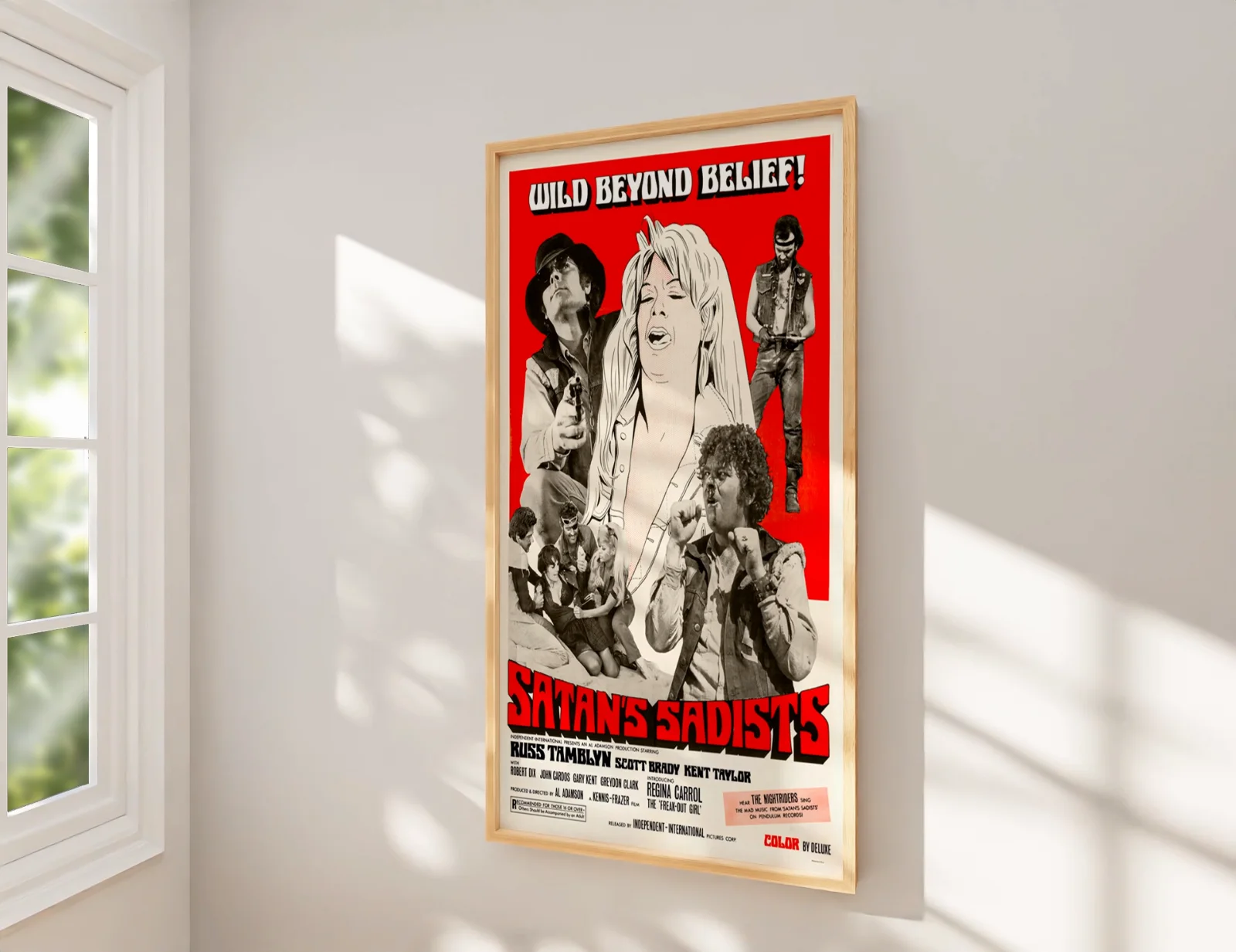 Satan's Sadists - 1969 Adventure / Horror Restored 27.2" x 41" US One Sheet, изображение 2