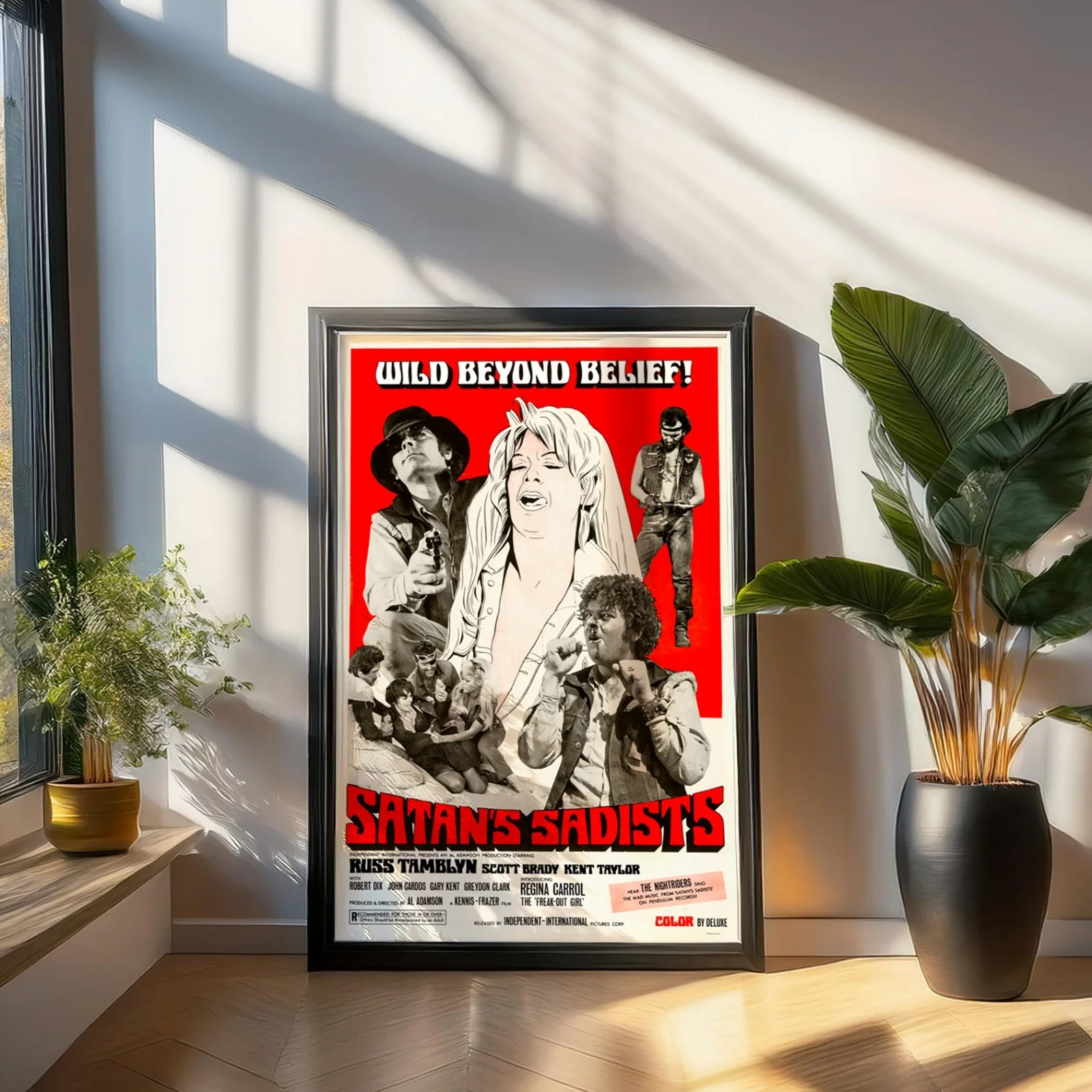 Satan's Sadists - 1969 Adventure / Horror Restored 27.2" x 41" US One Sheet, изображение 3