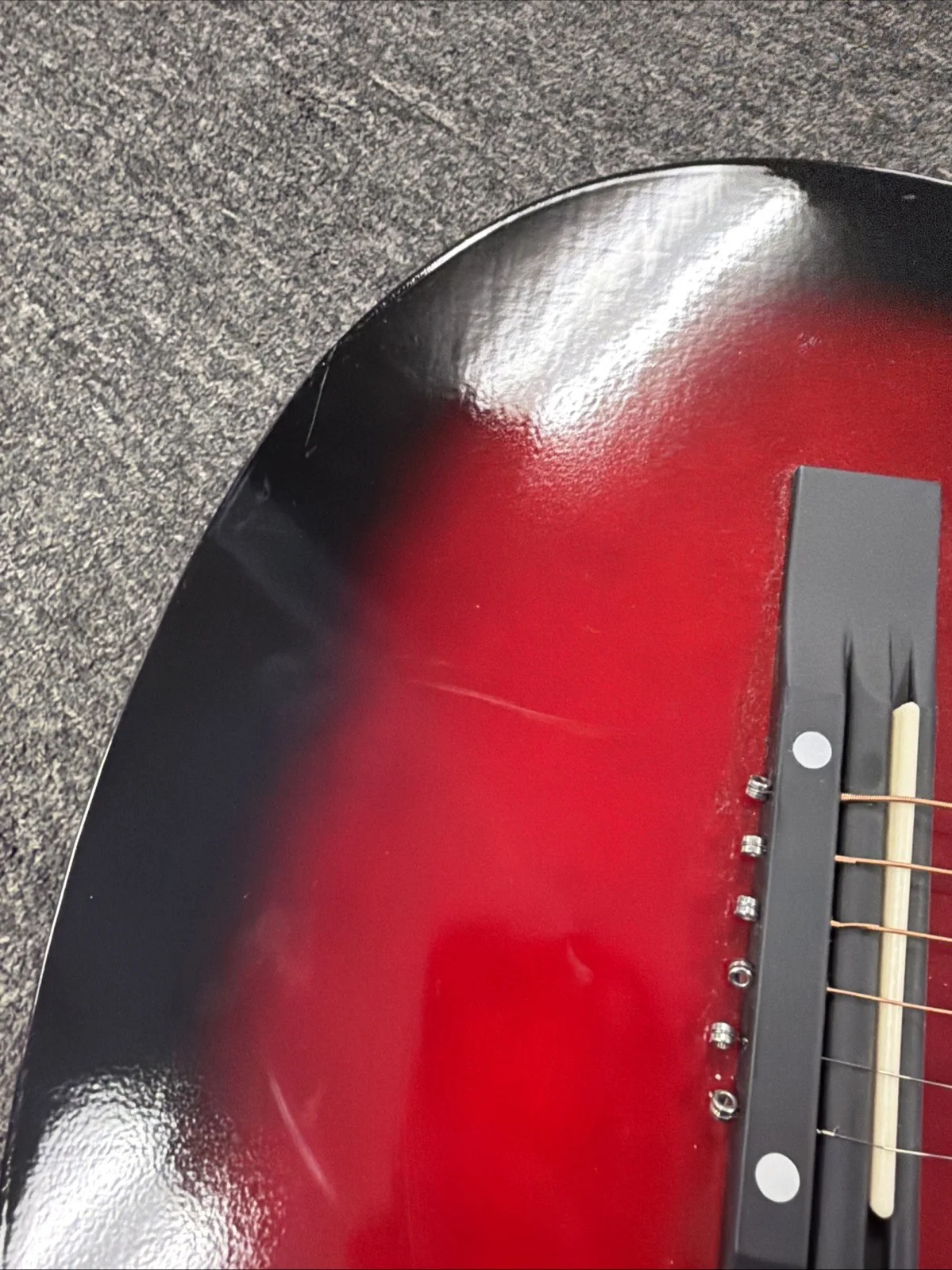 Ariana Grande Signed Autographed Acoustic Guitar JSA, image 2