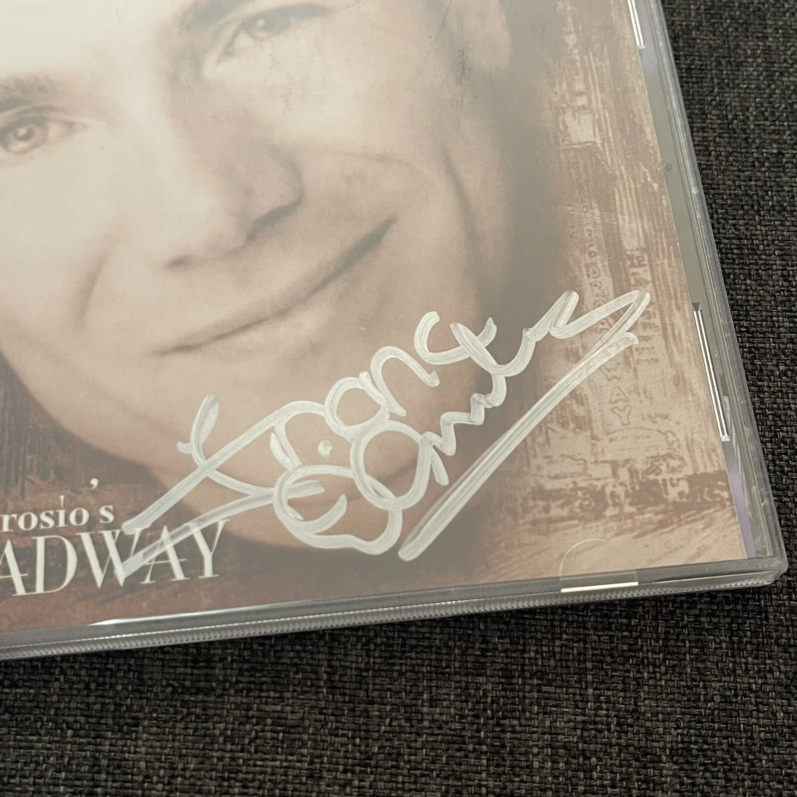 Franc D'Ambrosio's CD BROADWAY 2004 Autographed Signed, image 2