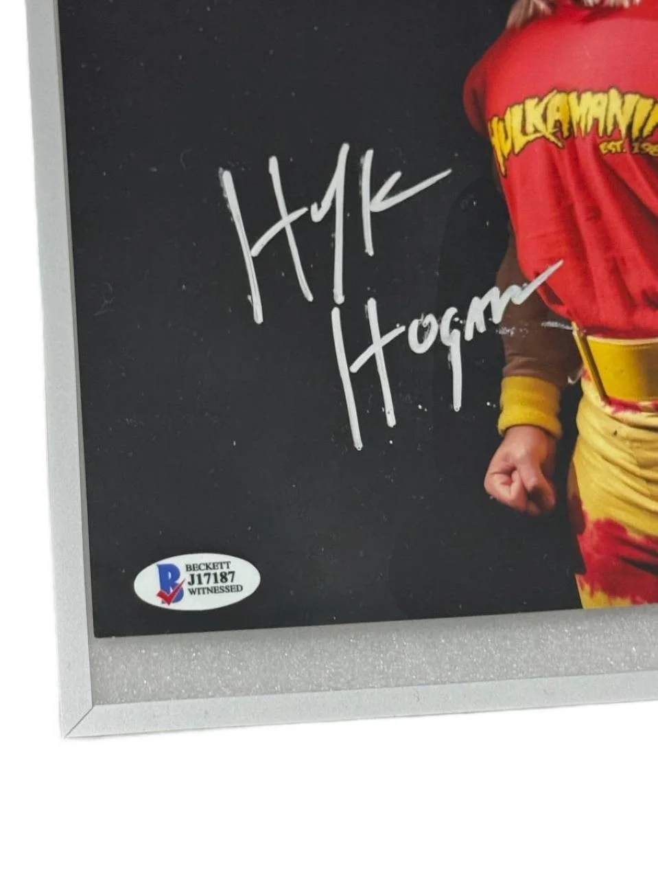 Huk Hogan 8X10 Photo signed autographed Beckett Authentication, изображение 3