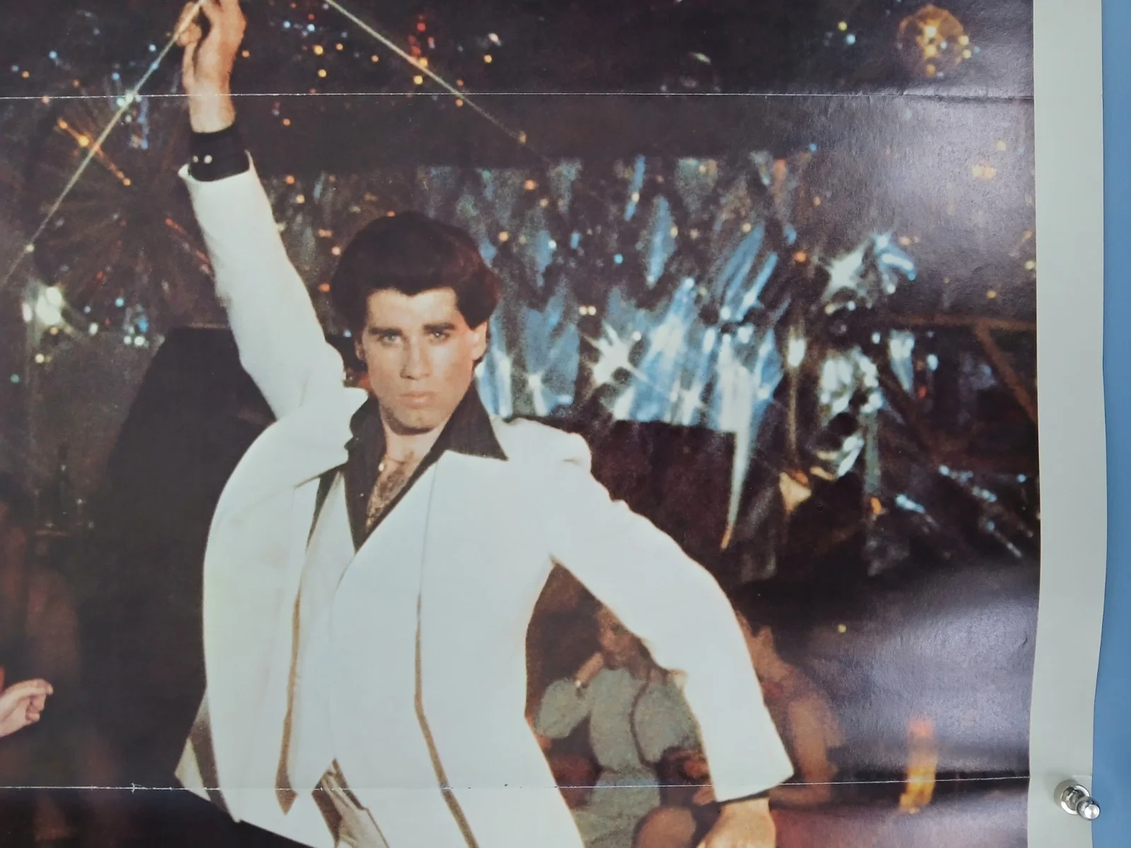 SATURDAY NIGHT FEVER (1977) original US tri-fold 27" x 41" one-sheet poster, изображение 5