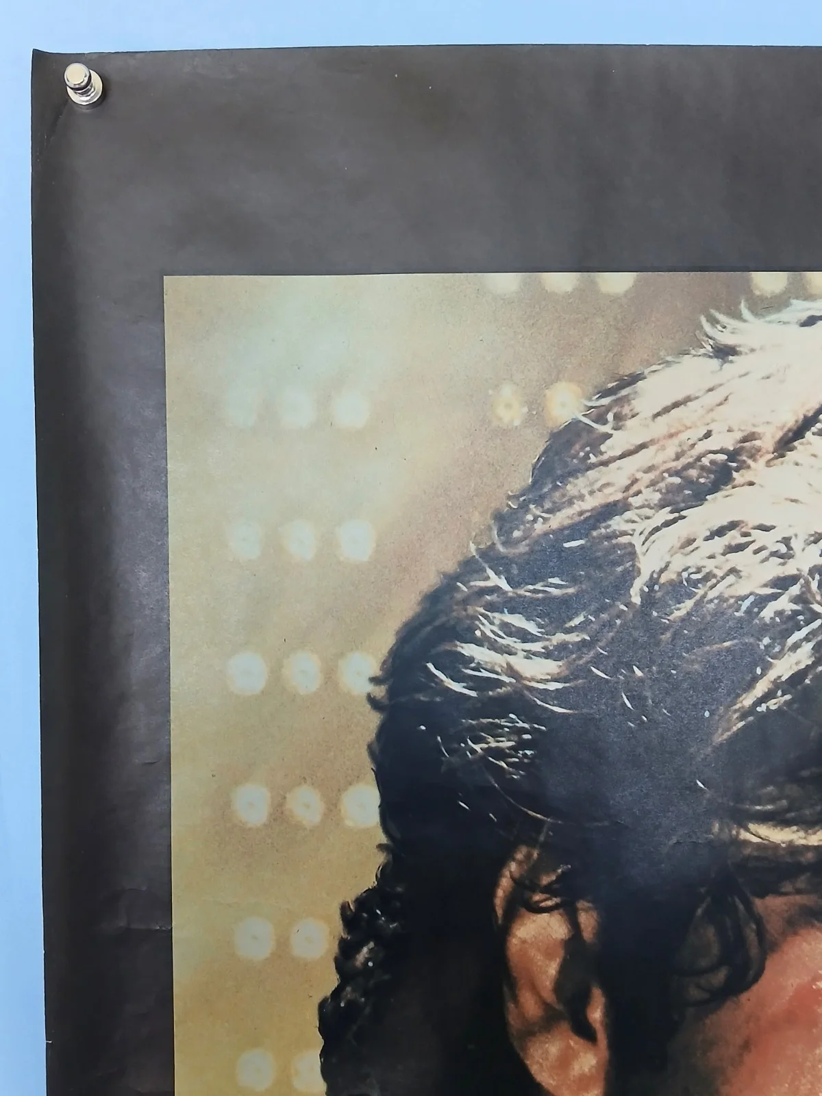 STAYING ALIVE (1983) rare rolled original UK quad poster - John Travolta, изображение 2