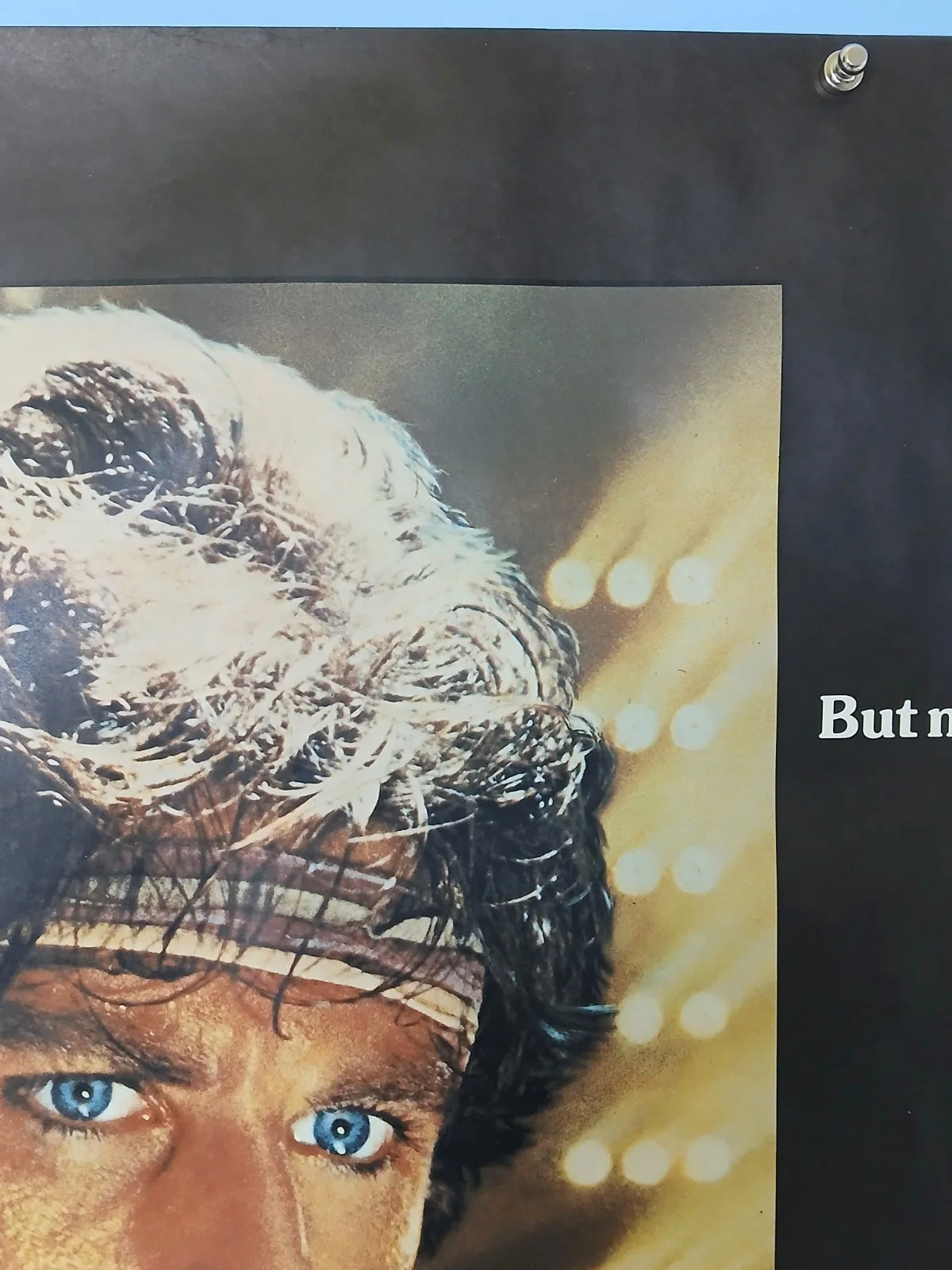 STAYING ALIVE (1983) rare rolled original UK quad poster - John Travolta, изображение 3