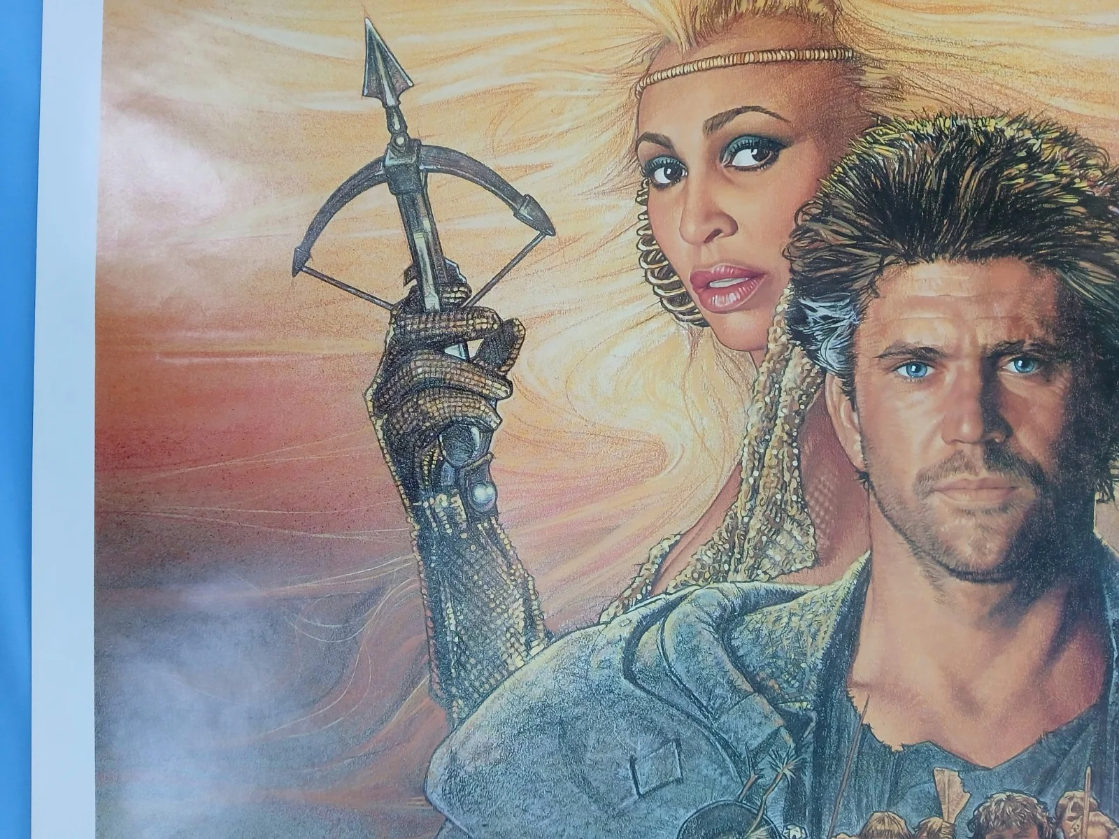 MAD MAX 3 : BEYOND THUNDERDOME (1985) original rolled US one-sheet poster, изображение 4