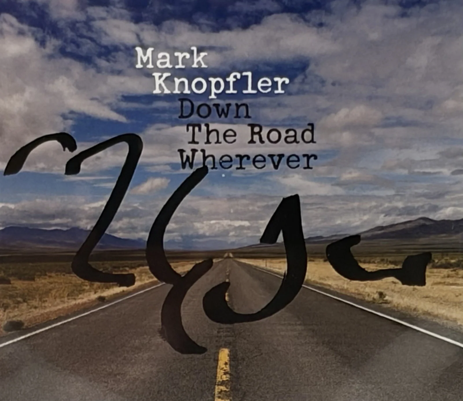 MARK KNOPFLER SIGNED ENCAPSULATED TRACKER CD BOOKLET BAS AUTOGRAPH GRADE 10, image 2