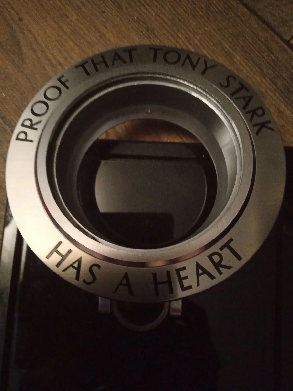 Iron Man Proof that Tony Stark has a heart Display item, image 2