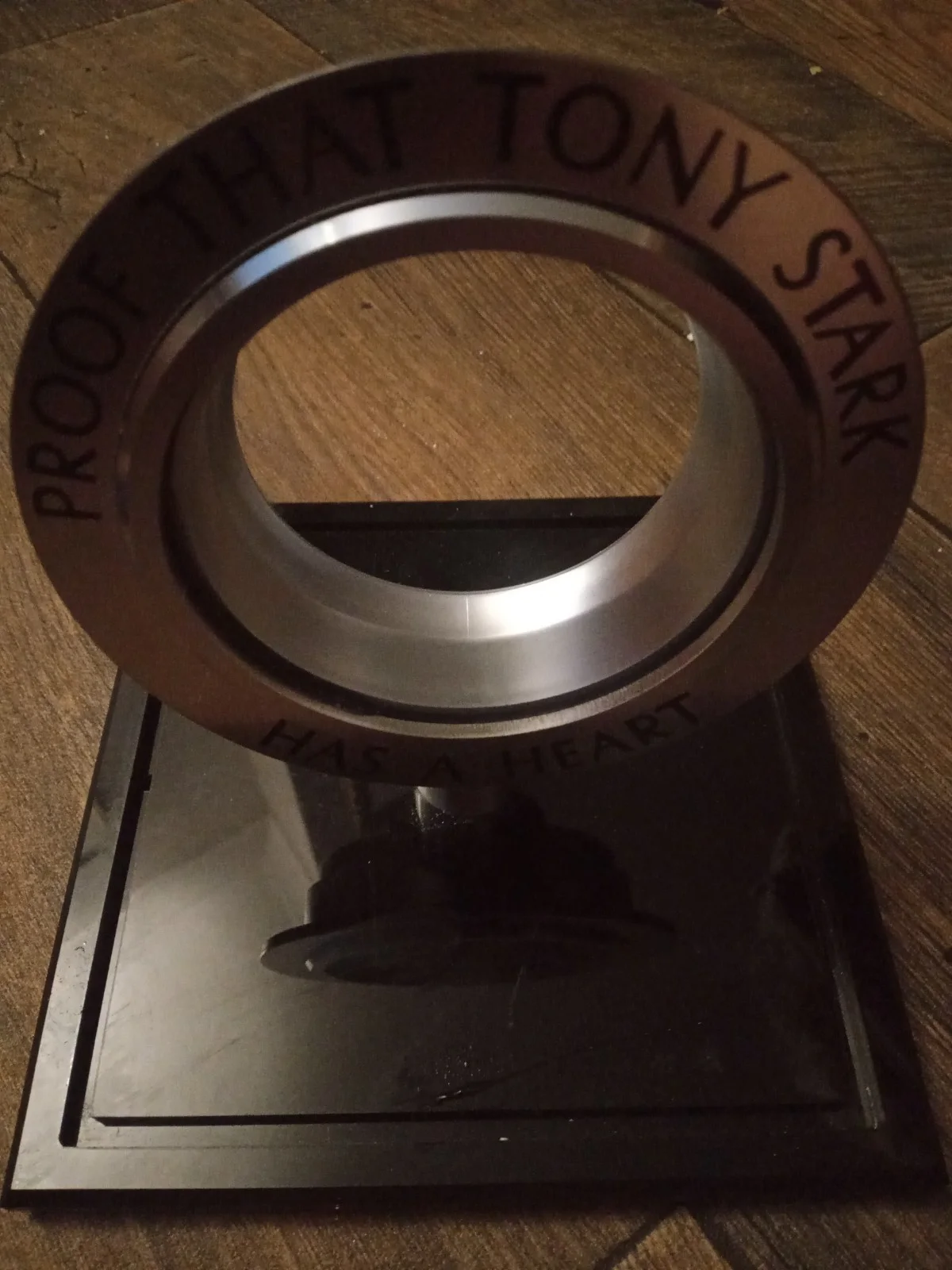 Iron Man Proof that Tony Stark has a heart Display item, image 3